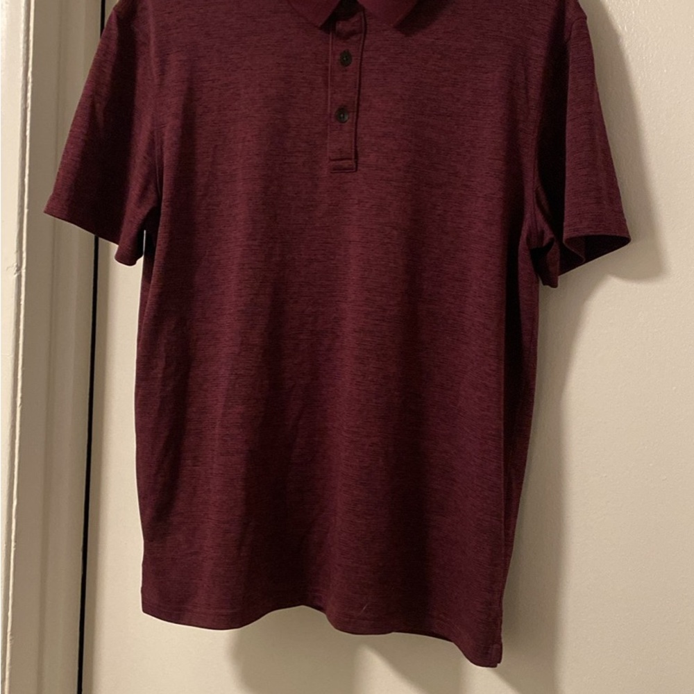 Apt. 9 Men's Dark Red Polo Shirt